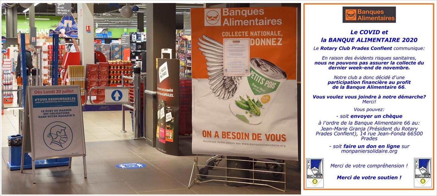 Banque Alimentaire Prades 2020