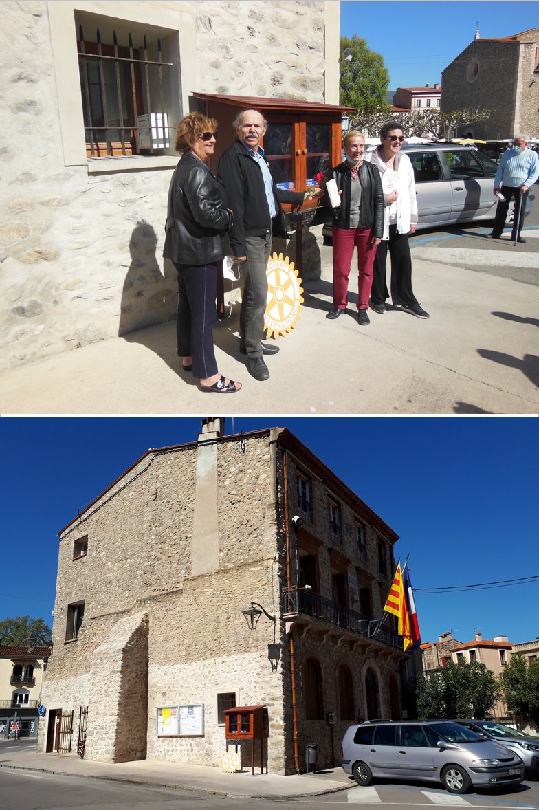 Boîte-à-livres Prades