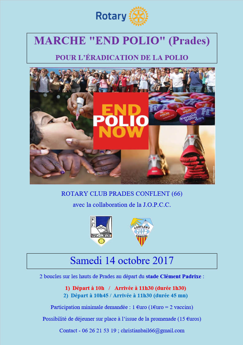 Marche End Polio 2017