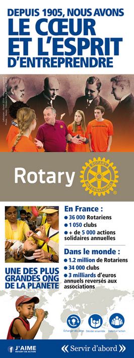 Rotary entreprendre affiche