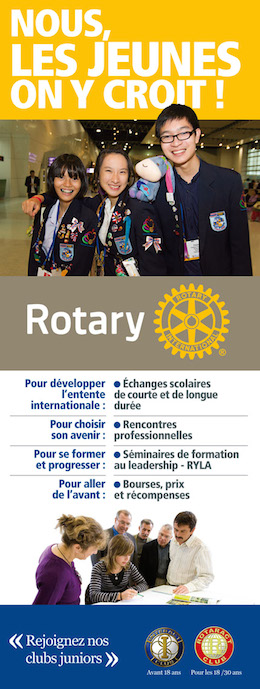 Rotary jeunes affiche