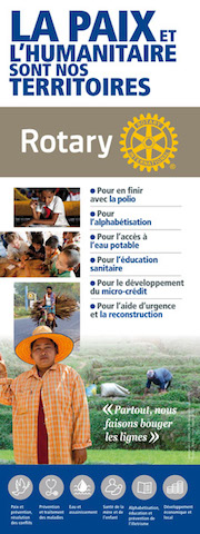 Rotary paix affiche